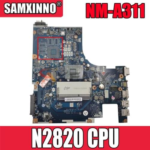 ACLU9/ACLU0 NM-A311 MAIN BOARD Laptop Motherboard For Lenovo G50 G50-30 DDR3 N2820 Processor full test