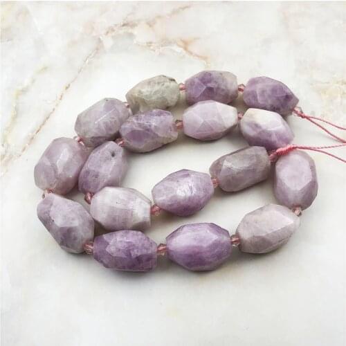 Wholesale Fashion Irregular Shape Mauve Jadee Natural Stone Beads For Jewelery Making DIY Bracelet Neclace