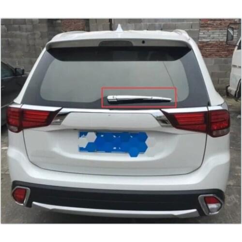 For Mitsubishi Outlander 2013 2015 2016 2017 2018High Quality ABS Chrome Plated Rear Window Windshield Wiper Arm Blade Cover Tr