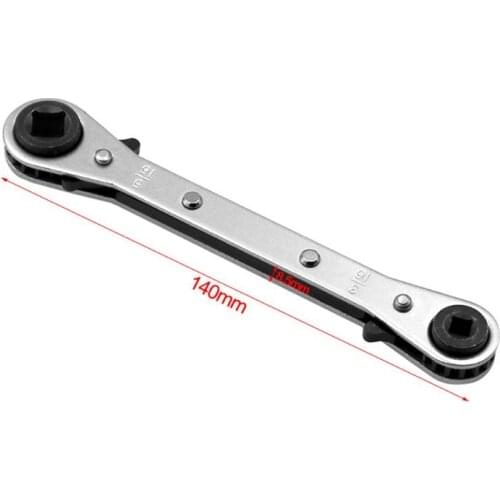 New 3/16\" 1/4\" 5/16\" 3/8\" Double End Ratchet Wrench Air Conditioning Refrigeration