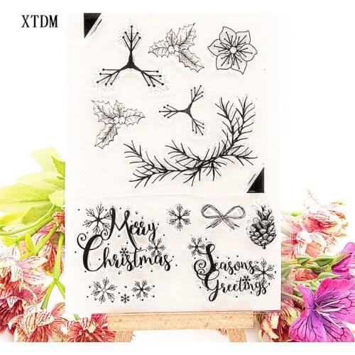 Hot sale Leaf vine Transparent Clear Stamps / Silicone Seals Roller Stamp for DIY scrapbooking photo album/Card Making