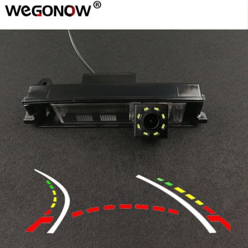 HD Wireless Car CCD Rear Camera Fisheye 8 12 led dynamic Night Vision For Toyota RAV4 2009 2010 2011 2012 Chery Tiggo Rely X5 A3