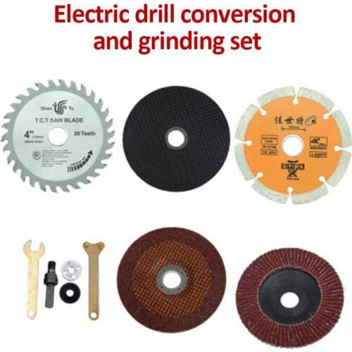 6/8/10/12pcs Wood Metal Cutting Replacement Accessories Set for Variable Angle Grinder Hand Drills