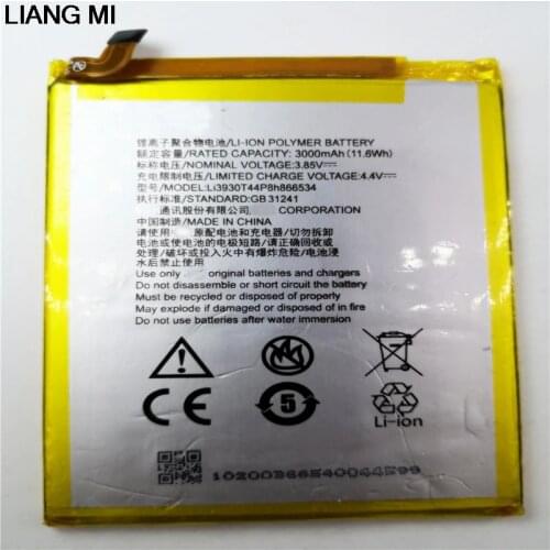 New 3.85V 3000mAh LI3930T44P8H866534 phone battery for ZTE cell phone with Repair Machine Tools