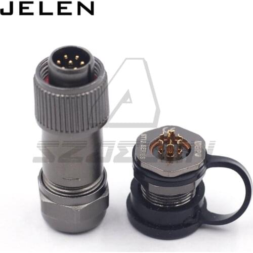 Origina WEIPU ST1210/ST1213 2pin 3 4 5 6 7 9pin waterproof connector plugs and sockets, IP68 waterproof male female connectors