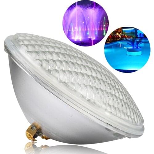 PAR56 Underwater Lamp AC / DC 12V 18LED Piscina Light Cold/Warm/RGB Waterproof Swimming Pool LED Spotlight