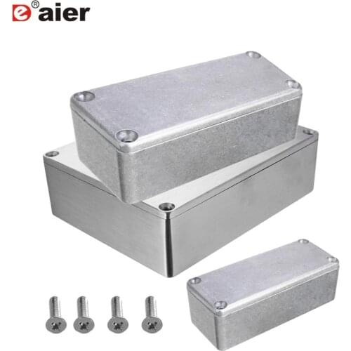 1PCS 1590B 125B 1590A Guitar Effects Pedal Aluminum Stomp Box Enclosure Aluminum Case