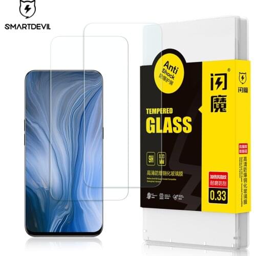 SmartDevil screen protector For OPPO Reno Ace tempered glass protector film mobile phone toughened film anti-fingerprint