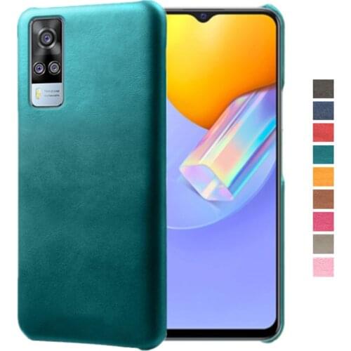 For Vivo Y31 Y73s Y52s Y31s Y70s Y51s Y50 Y11s Luxury Slim Leather Business Case For VIVO iQOO 7 5 Pro X50e U3 U1 S6 S7 Z6 Cover