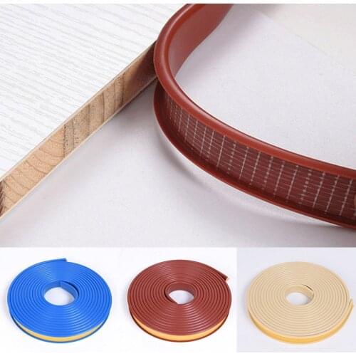 1M U Shaped Self-Adhesive Sealing Tape Window Seal Edge Strip Sound Insulation Labelling Cabinet Protection Door Guard Bottom