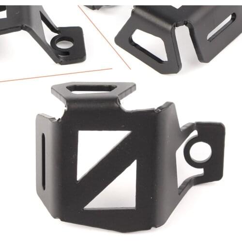 T6061-T6 Aluminum Rear Brake Reservoir Protective Guard For KAWASAKI NINJA Z250/300 2013-2018 Motorcycle Spare Parts