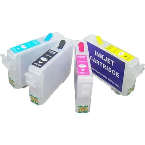 Europe 502XL T502XL Refillable Ink Cartridge For Epson Expression Home XP-5100 XP-5105 WF-2860 WF-2865 Printers With Chip