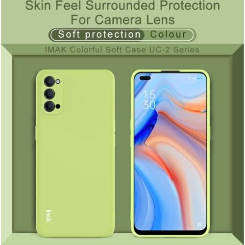 IMAK for OPPO Reno 4 Reno4 Pro 5G Case Cover Frosting Flexible Thin and light Soft TPU Back Cover OPPO Reno4 Pro Case