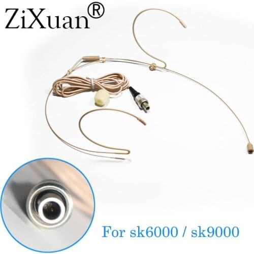 MKE 2-4 Headset Microphone Mic 3pin For Sennheiser SK6000 SK9000 Wireless System Transmitter