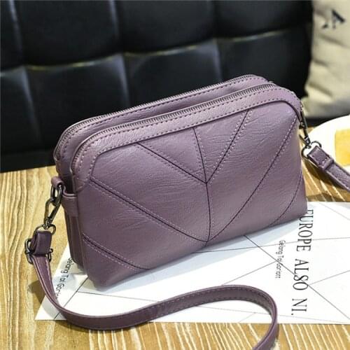 Fashion PU Leather Square Flap Crossbody Bag for Women 2021 New High Quality Solid Color Shoulder Messenger Bags Purse Handbags