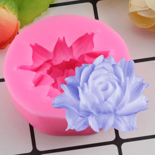 Mujiang Chrysanthemum Candle Silicone Soap Mold Cupcake Fondant Cake Decorating Tools Daisy Flower Chocolate Candy Clay Molds