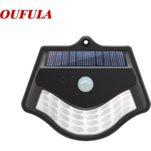 New Solar Wall Light Outdoor Patio Light Waterproof Light Sensor For Garden Road Rooftop Villa Gate Balcony Fence