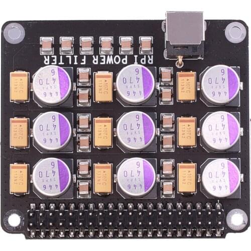Nvarcher Raspberry Pi DAC Audio Decoder Power Filter Purification Moudle For Digital Broadcasting