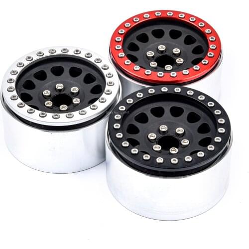 NEW 2.2" Alloy Beadlock Wheel Rim for 1/10 RC Car Axial Wraith 90018 TRX4 Climbing Car Parts