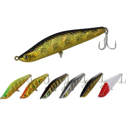 1pcs/pack cheap pencil lure 10cm 25g good quality Sea curls bait Spanish mackerel hook bass artificial bait Carp pesca tackle