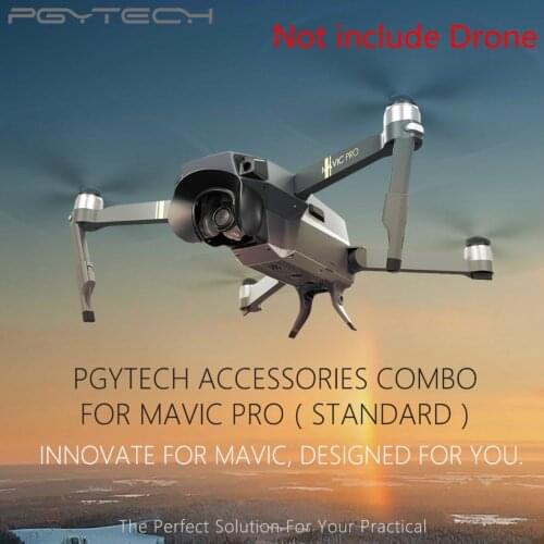 Standard Mavic Pro Accessories Combo Landing Pad Lens Hood Propeller Holder Landing Gear Drone Accessory for DJI Mavic Pro Combo