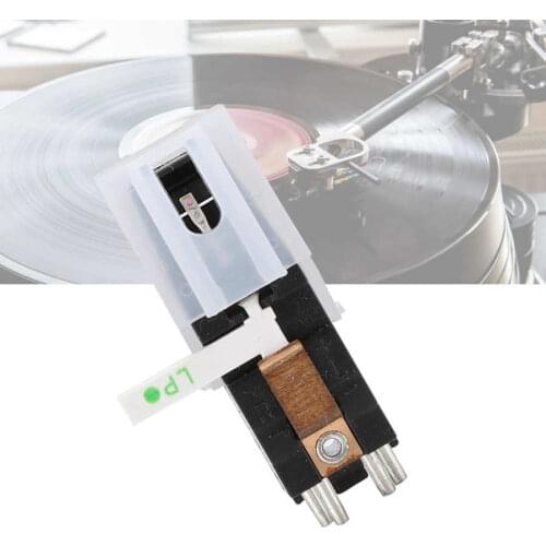 Ruby and Sapphire Dual Needle Stereo Stylus Turntable Cartridge Accessory Magnetic Cartridge Stylus replacement Record player