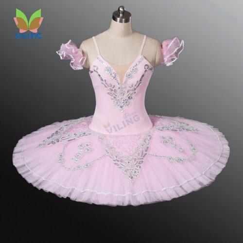Light Pink classical ballet tutu skirt tutu Ballerina ballet dress Performance ballet tutus swan lake ballet costume