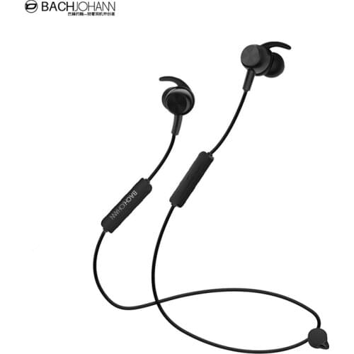 BachJohann S3 TWS wireless Bluetooth or bluethooth earphones neck mounted in ear sports earphone waterproof earbuds with mic