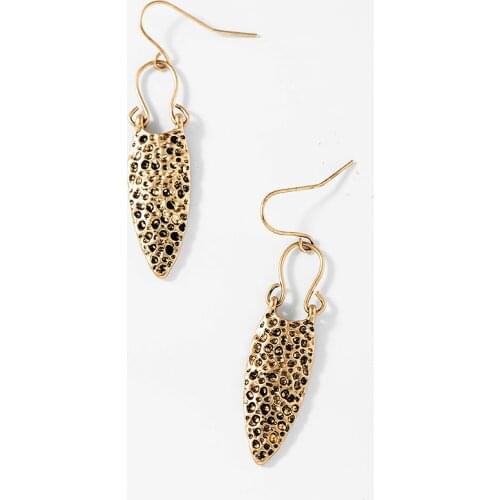 Fever&Free 2020 New Big Drop Earrings For Women Gold Leaves Dangle Earrings Fashion Vintage Brincos Accesorios Mujer Gift