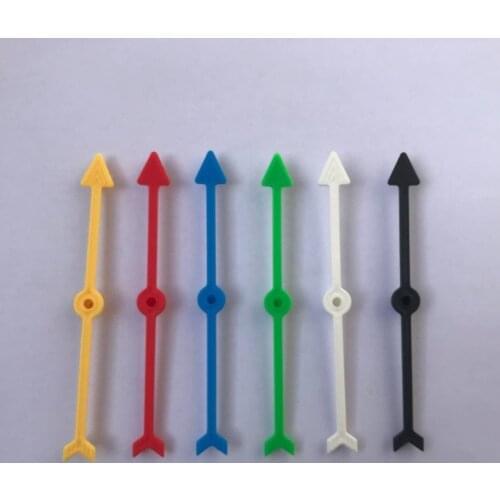 12PCS 100mm Length Arrow Plastic Pawn/Chess For Board Game Card Games DTY Accessories 6 Colors