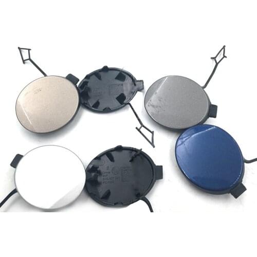 31G807241 Plastic Tow Hook Cover for Volkswagen Je.tta 2013-2016 Bora 2016-2018 Sportsvan Black