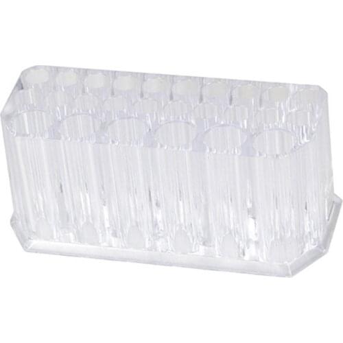 80% Hot Sale Clear Eyeliner Lip Liner Pencil Holder 26 Slots Makeup Display Stand Organizer