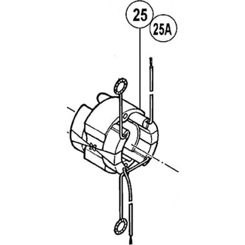 AC220V-240V 340087E 340087F 340087J 340087H 340087K Stator Field for Hitachi UT8V