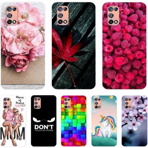 Floral Phone Case For OPPO Realme V5 Case TPU Silicon Cover for OPPO A12 A32 A53 2020 Case Realme C12 C15 Coque Fundas
