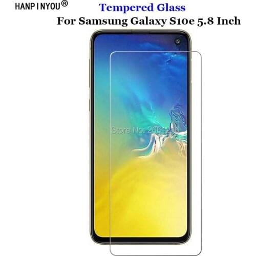 For Samsung Galaxy S10e Tempered Glass 9H 2.5D Premium Screen Protector Film For Samsung Galaxy S10e G970 G970FD G970K 5.8"