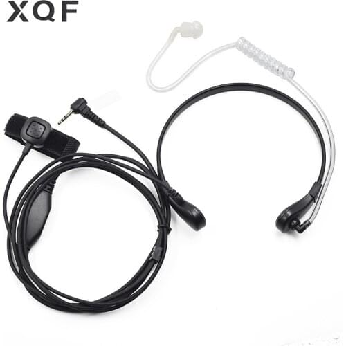 2.5mm Headset Throat Microphone Mic Earpiece PTT for Walkie Talkie Motorola CB Radio TLKR T80 T60 T5 T7 T5410 T5428 FR50 XTR446
