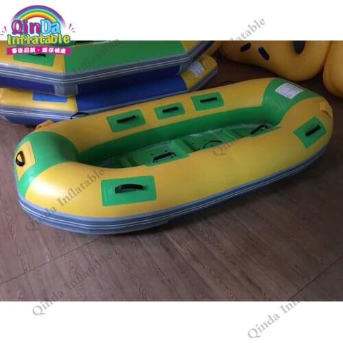 Hot product water kayak fishing boat equipment 4.2x1.9m inflatable drifting boat with air pump