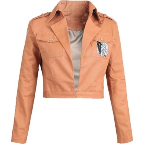 Attack on Titan Jacket Shingeki no Kyojin jacket Legion Cosplay Costume Jacket Coat Any Size High Quality Eren Levi