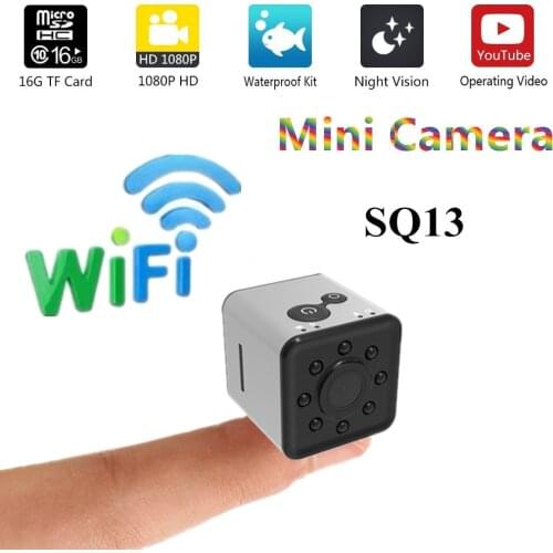 SQ13 HD mini camera wifi small camera cam 1080P Wide Angle Waterproof MINI Camcorder DVR video Sport micro Camcorders SQ 13