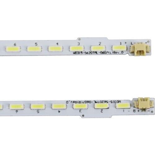 NEW LED backlight strip 42 lamp for WD315-5620TML-0607(L) Rev_B WD315-5620TML-0607(R) Rev_B STV-LC3225AWL 353MM