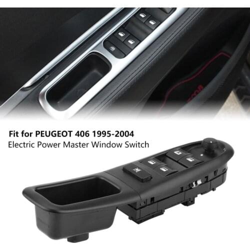 Car Left Driver Side Electric Power Main Master Window Control Switch for PEUGEOT 406 19951996 1997 1998 1999 2000 2001-2004