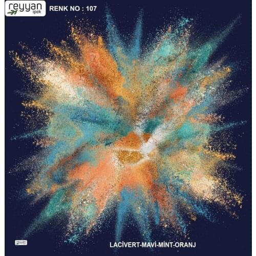 REYYAN SILK OYALIK WRITING (NEW QUALITY)-15347 - RENK-107