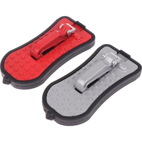 Universal Car Door Step Foldable Aluminium Alloy Folding Foot Pedal For Easy Access To Car Roof Supports One Feet Car Accessorie