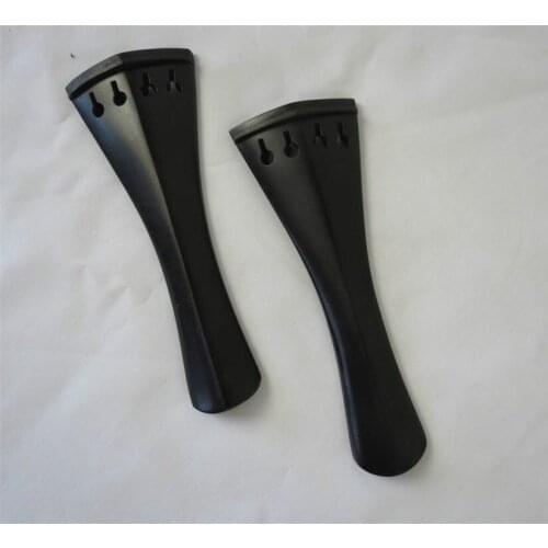 Viola part.2pcs ebony viola tailpieces,beautiful ebony decorate