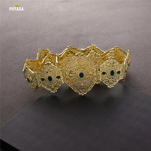 2020 May free shippping Caftan wedding gold and silver Metal belt for women