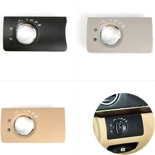 1pcs Car Accessories Front Headlight Switch Button Panel Trim Cover for Mercedes-Benz W164 ML GL 2007 2008 2009 2010 2011
