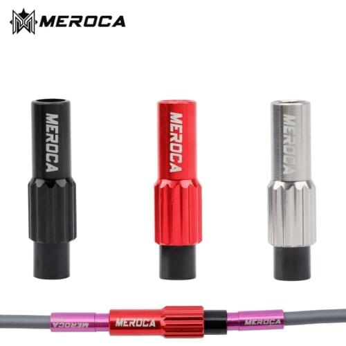 1 Pcs Aluminum Alloy Shifting Cable Tube Middle Screw MEROCA Mountain Bike Road Bicycle Iamok Adjustment Bolt