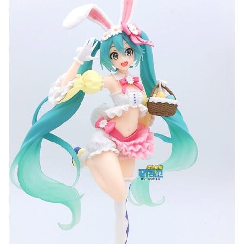 100% Original Taito Miku 2nd Season Bunny Girl Figure Anime Girl Figure