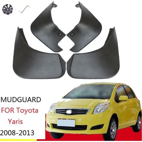 FOR Toyota Yaris 2008 2009 2010 2011 2012 2013 Fender Mud Flaps Guard Mudguard Splash Flap Car Accessories