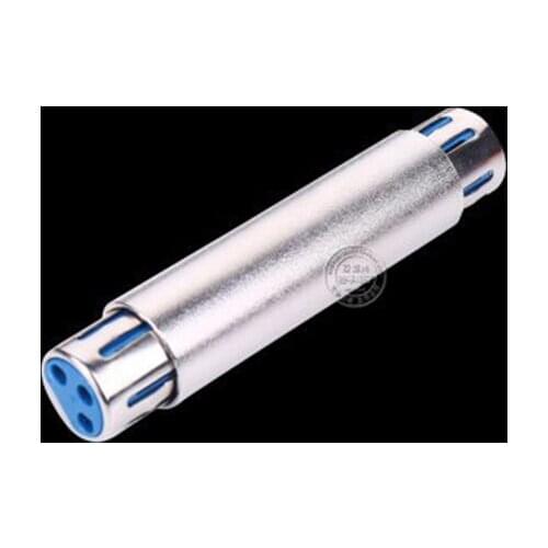XLR Female To XLR Female Jack Connector Microphone MIC Speaker Cable Extension Adaptor